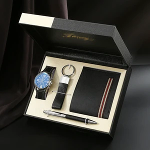 Fashion Men's Business Gift Set Father's Day Gift Set Men's Watch Set