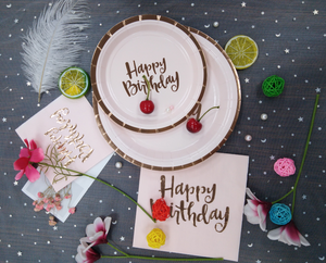 Party supplies happy birthday set