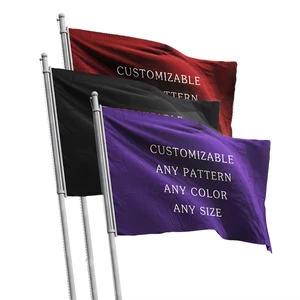 Customized Polyester Flags for Promotional Products Diwali Thanksgiving Durable Any Size/Color/Pattern Shipped Directly Factory