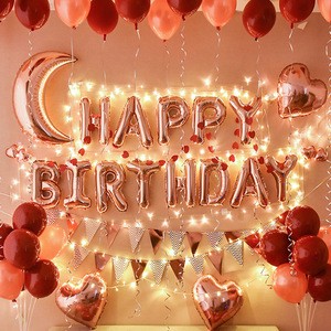 Customization Birthday Mother's Day Party Balloon Kit Balloon Garland Arch Set Latex Balloons Backdrop Decoration Supplies Event
