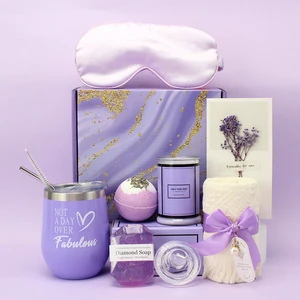 Luxury Spa Bath Set for Women Portable Mother's Day & Birthday Gift Self-Care Package Promotional Gift Set