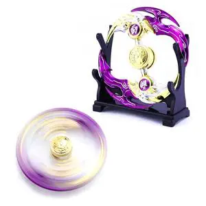 Good Quality Game New Purple Hand Spinner Fingertip Top Toy All-Metal Crafts Venice Carnival