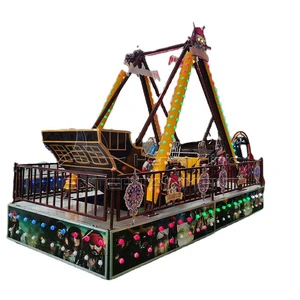 Hot Sale Customized Service Amusement Rides Mini Pirate Ship For Kids And Adults For Sale