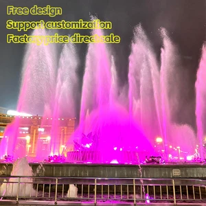 Outdoor Custom-made Large-scale Musical And Dancing Fountain For Garden Lakes