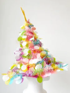High-end Plastic Indoor Wedding & Birthday Hat Decorations for Adult Party Supplies