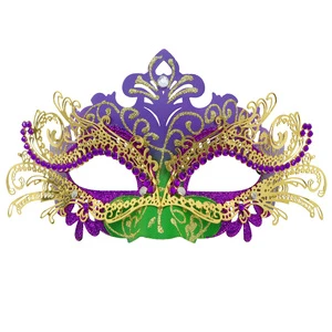 Antique Half-Face Venetian Vintage Greek Roman Style Plastic Carnival Masquerade Party for Men for Halloween Venetian Carnival