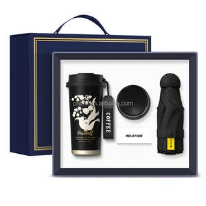 Custom Advertisement Valentine's Mother Day Birthday Gift Set Promotional Mug Speaker Umbrella Wedding Gifts for Guests Souvenir