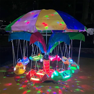 CE Certified Popular Hot Selling New Design Ride Mini Carousel Ride For Sale Children Amusement Park Playground Kids