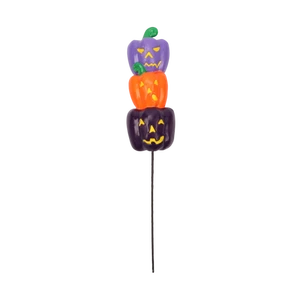 Custom 2026 New Artificial Evil Pumpkin Pick Decoration Product for Halloween Holiday Supplier Wholesale