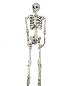 Skull Skeleton Halloween Hanging Ghost Display Haunted House Decoration Human Body Secret Room Mummy Funny Scene Props