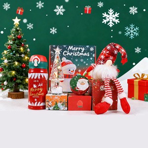 HBC FZ-126 Leather 2025 Exquisite Christmas Gift Set-Creative New Year Ornament Combination Warm Gift for Christmas Eve