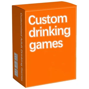 Manufacturer Custom Hot Sale Quality Printing Party Playing Family Couple Drinking Drunk Card Game For Adults