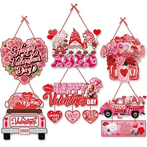 Duoyou Hot Sale Valentine's Day Party Decoration New Design Wedding Door Wall Hanging Ornament