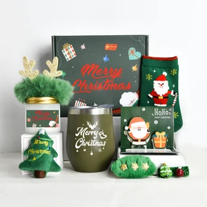 New Product Ideas 2024 Custom Logo Santa Clause Christmas Gift Wholesale Private Luxury Get Well Soon Gifts Set