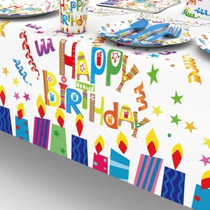 Wholesale Kids Theme Birthday Decorations Sets Party Supplies for Girls and Boys
