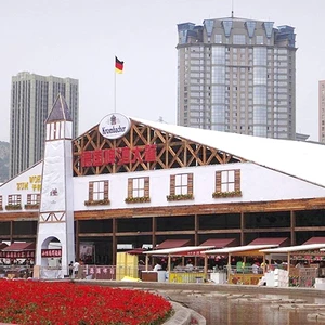 Aluminum Alloy Transparent Roof Modular Event Marquee Tent 30x60m for Outdoor Music Festival and Banquet Use