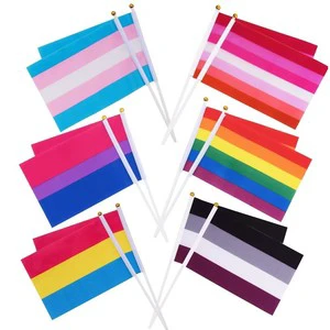 12 Pack German Flags Stick 5.5x8.2 Inch Polyester UV Resistant Handheld Flags for Parades Cultural Events National Days School
