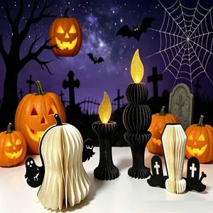 Wholesale Halloween Home Party Holiday Supplies Toys Spider Made of Paper Hanging Spider Halloween Decoration