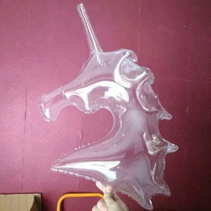 New Product Flashing unicorn Led Glow Bobo Balloon for Gift Decoration
