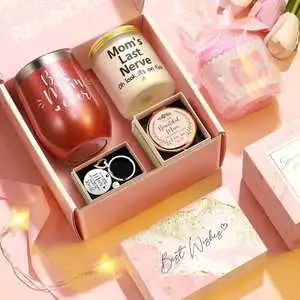 Custom Premium Gift Basket Best Gifts for Mothers Day Cheap Price Wholesale Birthday Gifts for Mom From Daughter Son Kids