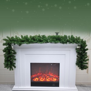 Christmas Rattan 2.7m PVC Green Vine Wreath Scene European Style China Origin Mall Window Venue Layout