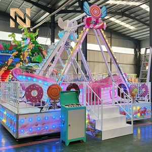 Nova Rides Carnival Rides Luxury Pirate Boat Swing Ship Theme Park Carnival Fairground 8-12 Seats Mini Pirate Ship Ride