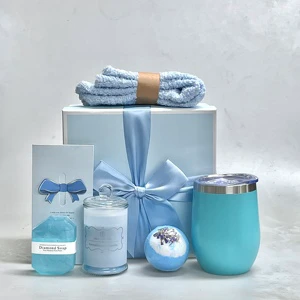 Luxury Spa Bath Set for Women Portable Mother's Day & Birthday Gift Self-Care Package Promotional Gift Set Low MOQ