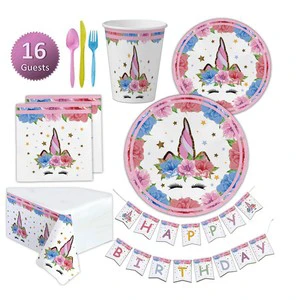 Wholesale Tableware Set Cake Plates Cups For Thanksgiving Dinner With Cutlery