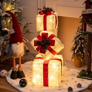 Christmas Gift Sets Christmas Decorations Christmas Gift Box Displays Mall & Store Scene Layout Props Christmas Figurines