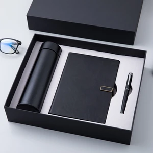 2026 New Ideas Luxury Leather Corporate Gift Set Personalized Business Gift for Men Women Anniversary Father's Day