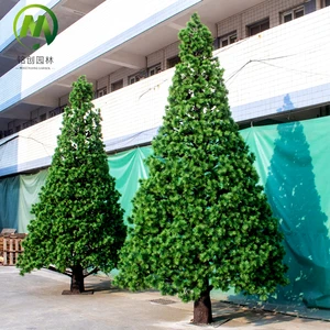 Factory Price Customized Artificial Needle Cedar Tree Artificial Pine Tree Christmas Decorative For Outdoor Courtyard