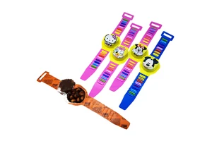 Happyday chocolate biscuits colorful watch toy