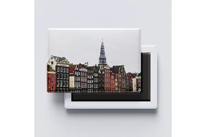 Customized Netherlands Country City Souvenir Gifts Tourist Gifts Refrigerator Tinplate Fridge Magnet