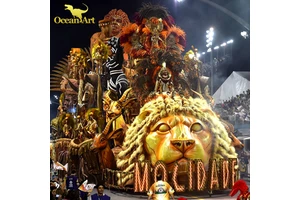 China Supplier Custom City Carnival Celebration Parade Floats