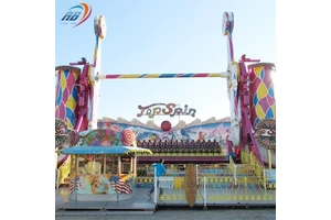 China Supplier 360 Degree Manege Attraction Amusement Rides Top Spin Rides Space Travel Hurricane Rides