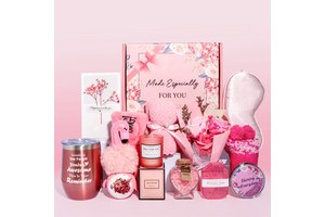Premium Custom Spa Bath Relaxation Gift Set for Women Office Home Use Christmas EasterLunaire for Mother's Day Valentine's Day