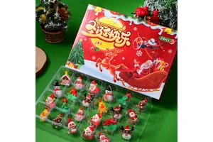 24 Hole Christmas Music Box Gift Set Explosions Creative Cartoon Toys Wholesale for Students