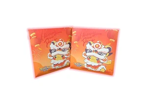 DM Cute Pokemoned Lunar New Year Customizable Blind Box Board Game Acrylic Cartoon Home Decor Festival Souvenir Gift Anime Fans