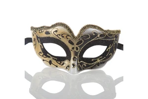 2025 Venetian Masquerade Masks for Children Plastic PC Eye Masks for Halloween Cosplay Party Mardi Gras Christmas Occasions