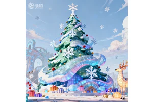 Premium Customizable Christmas Tree Lanterns for Christmas and New Year Celebrations