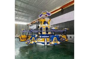 Fairground Attraction Theme Carnival Game Machine Equipment Outdoor Crazy Time Jumping Machine Kids Amusement Park Ride Sale