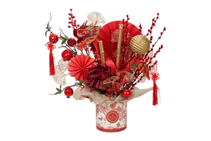 2025 Chinese New Year Decorations Spring Festival Home Tabletop Gift Celebrate Artificial Holly Lunar New Year Decor