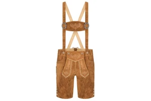 Bavarian Garments New Arrival Men Hot Traditional Octoberfest Bavarian Lederhosen Shorts Custom Unique Lederhosen Shorts