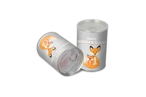 Mothers Day Cartoon Fox Baby and Mom Sweet Gift Box Kids Return Gifts for Mother