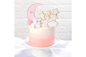 Happy Birthday Cake Toppers Acrylic Cake Toppers Cake Decoration Party Supplies for Children or Adults Various Cupcake Topper