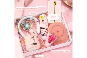 Creative Christmas Valentine's Day, Constant Temperature Cup Scented Tea Dried Flower Gift Set/