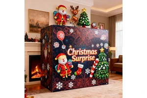 Unbox Christmas Magic Basic Mystery Boxes Featuring Christmas Trees Snowflakes 1-2 Electronics/Accessories Decorations