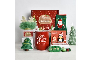 Wholesale Custom Luxury Christmas Women Care Get Well Soon Gift Merry Christmas Family Party Gift Sets