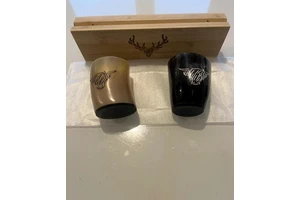 New Arrival Buffalo Horn Mug Drinking Viking Cup in Natural Finished Eco Friendly Horn Cup from india f s international