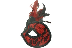 Venetian Mask Venice Wedding Carnival Party Performance Red Blue Costume Sex Lady Christmas Halloween Masquerade Polyester